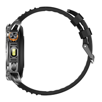 Montre connectée pour homme Direct Factory 8773EWE, écran 1,53 pouces, capteur VC30F_S, batterie 1000 mAh, IPX8, plus de 100 sports, BT 5.2, assistant vocal IA