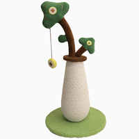 Joli griffoir pour chat en forme d'arbre porte-bonheur, griffoir pour chat en sisal écologique pour chats d'intérieur