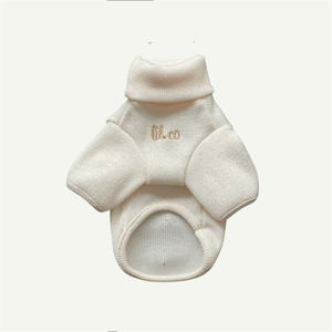 Suministros para mascotas Qiqu, suéteres para perros de nuevo diseñador personalizados, ropa para cachorros, camisa para perros malteses para perros pequeños y medianos, Chihuahua Poodle - Product Image 5