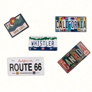 Collection d'aimants de réfrigérateur souvenirs touristiques du Canada, aimant de réfrigérateur personnalisé en tôle - Product Image 6