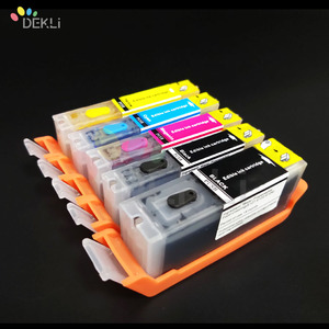 Cartucho de tinta comestible 550 para impresora Canon MG6450, MG5550, MG5650, reinicio automático, <span class=keywords><strong>551</strong></span> - Product Image 3