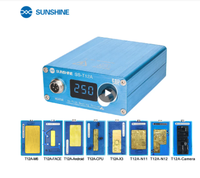 Table chauffante en couches de carte mère SS-T12A SUNSHINE pour IP X 11 12 13 14 15 plate-forme de démontage de réparation de CPU de carte de téléphone Android