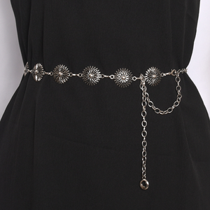 Adjustable Ladies Metal <strong>Waist</strong> <strong>Chain</strong> <strong>Belt</strong> for Women Stylish Jeans-<strong>Waist</strong> Links <strong>Chain</strong> <strong>Belts</strong> - Product Image 2