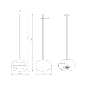 Aquecedor de Lareira a Etanol Premium de Metal Estilo Clássico Personalizável para Uso Interno com Design de Mesa - Product Image 5