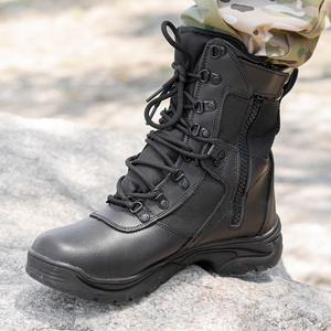 Botas de senderismo CQB.SWAT ZD-259, botas de combate, botas tácticas, antideslizantes, con absorción de impactos, en oferta. - Product Image 3