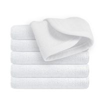 Factory Price Bamboo Baby Washcloths Square Face Towel Bath Towel Natural Organic Baby Cleaning Towels Set