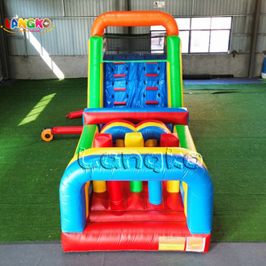 Parcours d'obstacles gonflable commercial à louer pour fêtes, château gonflable, jeux gonflables populaires et abordables pour les fêtes d'enfants - Product Image 4