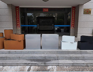 Gran hecho a medida Corten acero redondo jardín ornamento Corten acero redondo maceta árbol grande maceta personalizada - Product Image 3