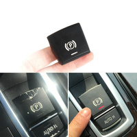 Cache-bouton de frein de stationnement électronique (P) pour BMW Séries 3, 5, 6, 7, X3, X4, X5, X6, Série F (F01, F10, F30, F15, F16, F25, F26)