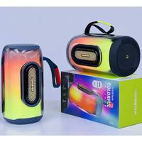 Enceinte portable Bluetooth Hopestar P52 10W, étanche IPX6, lumière RGB dynamique 360° °   Son Surround TWS pour les Fêtes en Plein Air