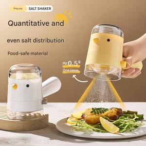 Distributeur de sel quantitatif en forme d'<span class=keywords><strong>oiseau</strong></span> mignon, salière à pression, pot à épices à dosage précis, bouteille à assaisonnement anti-humidité - Product Image 5