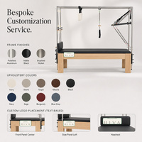 Reformer Pilates en chêne, Cadillac portable, professionnel, durable, multifonction, écologique, équipement de gym, garantie 5 ans