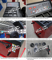 Changeur de pneus Autocare, équilibreur de roues et Machine d'alignement de roues 3D pour Garage