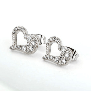 Pendientes de tuerca de moissanita VVS GRA de corte redondo con diseño de cola de pez de líneas simples, rellenos de oro de 14K, joyería de uso diario para mujer - Product Image 4