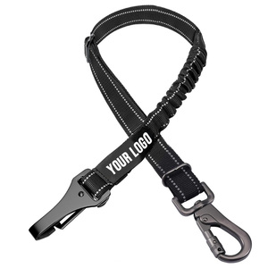 <span class=keywords><strong>Ceinture</strong></span> de sécurité <span class=keywords><strong>pour</strong></span> <span class=keywords><strong>chien</strong></span> en nylon réglable avec logo personnalisé, 3-en-1, <span class=keywords><strong>ceinture</strong></span> de siège <span class=keywords><strong>pour</strong></span> <span class=keywords><strong>chien</strong></span> robuste avec bungee - Product Image 2