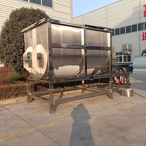 เครื่องผสมผงแห้งอุตสาหกรรมแบบแนวนอนชนิดริบบิ้นคู่ ขนาด 5000 ลิตร 20000 ลิตร ผลิตในจีน - Product Image 4