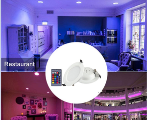 5W 10W 15W LED-Einbauleuchte Durlite Moderne Fernbedienbare Farbwechsel-LED-Deckenspotleuchte für Zuhause und Büro - Product Image 5