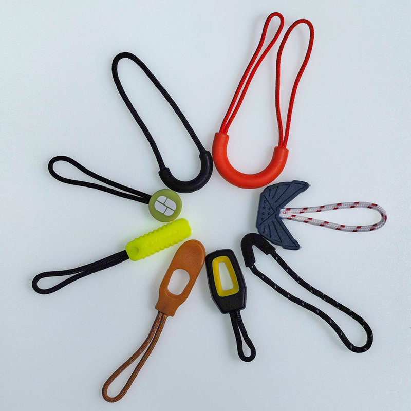 Wholesale New Durable Silicone Zipper Slider