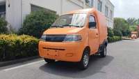 YUNDOU 80 km/h Tricycles électriques 4 roues Cargo Van camion utilitaire Cargo livraison Mini voiture transport écran publicitaire