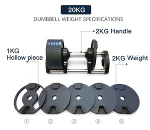 Haltères Hammer Strength, équipement <span class=keywords><strong>de</strong></span> fitness, musculation, poids libres, haltères en ciment, kettlebell, haltères <span class=keywords><strong>Captain</strong></span> <span class=keywords><strong>America</strong></span> - Product Image 3