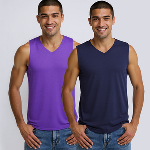 Débardeur de sport à séchage rapide pour homme, idéal pour le basketball et l'entraînement de course, débardeur de fitness élastique d'été, design respirant - Product Image 6