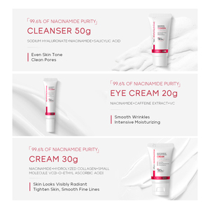 ชุดผลิตภัณฑ์บำรุงผิว LAIKOU PRO NIACINAMIDE ช่วยปรับสีผิวให้สม่ำเสมอ เซรั่มหน้าใสไนอะซินาไมด์ ชุดดูแลผิวขาวกระจ่างใส - Product Image 6
