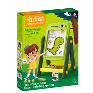 กระดานวาดภาพแม่เหล็กสองด้านลายการ์ตูนไดโนเสาร์ ขายดี พร้อมขาตั้ง ของเล่นเสริมพัฒนาการเด็ก - Product Image 1