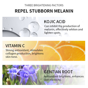 Bán Buôn New Arrival Nhãn Hiệu Riêng Trên Khuôn Mặt Sửa Chữa Kojic Axit Làm Sáng Da Nuôi Dưỡng Huyết Thanh Phục Hồi Chậm Trễ Tuổi Trên Khuôn Mặt Huyết Thanh - Product Image 2