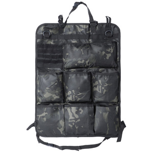Organizador de Asiento Trasero de Coche con Múltiples Bolsillos, Tela Oxford 600D, 6 Compartimentos con Panel MOLLE para Almacenamiento en Vehículos, Uso en Exteriores para Todas las Estaciones - Product Image 2