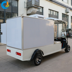 Carrito de Golf Robetaa Elevado para 2 Pasajeros con Contenedor Refrigerado, Carrito de Golf Eléctrico Club Car en Venta - Product Image 5