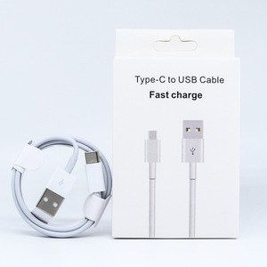 Biểu Tượng Tùy Chỉnh Loại C Micro Để USB Nhanh Chóng Sạc 1M 2M 3M Cáp Dữ Liệu Với Bện Che Chắn Tipo C Sạc Giấy Hộp Bán Buôn - Product Image 3
