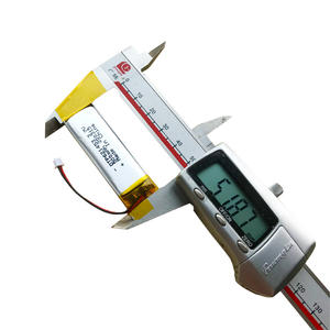 แบตเตอรี่ลิเธียมโพลิเมอร์ 3.7v 601750 621453 500mah สำหรับนาฬิกาอัจฉริยะและไฟ LED - Product Image 4