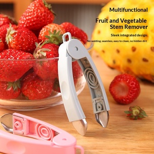 Outils multifonctionnels manuels en acier inoxydable pour fruits et légumes avec dénoyauteur, coupe-pommes et dénoyauteur de fruits - Product Image 4