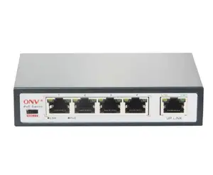 Açık 4 + 1 PoE Anahtarları 5 port PoE anahtarı En Iyi Satın Almak