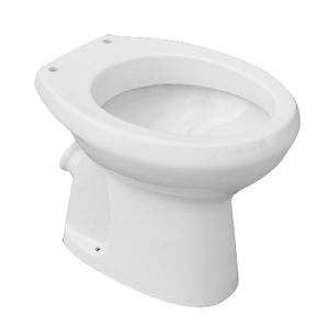 Cuvette de toilette blanche 39 cm de largeur 41 cm de hauteur pour salles de bain - Product Image 1