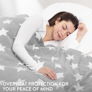 Manta Eléctrica Térmica de Gran Tamaño Personalizada, la Más Vendida, para <span class=keywords><strong>Cama</strong></span>, Control de Calor en Invierno - Product Image 2
