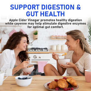High Grade Adults Burn Belly Fat Slimming Detox Capsules Herbal <b>Supplement</b> Advanced Apple Cider Vinegar Capsules 60 Caps - Product Image 4
