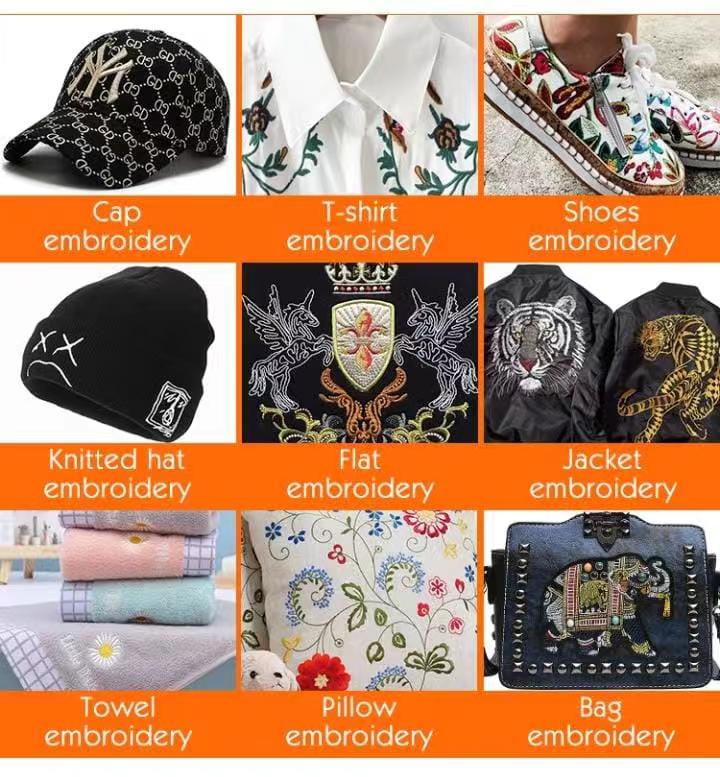 caps embroidery machine