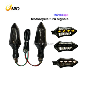 Promotion exceptionnelle du Salon de Mars : Clignotants de moto WANOU 12V de haute qualité à éclairage dynamique - Product Image 1