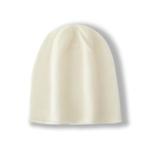 Fashion Luxury <strong>Winter</strong> Soft Solid Color Plain 100% Pure Cashmere Knit Beanie Skull Cap Custom <strong>Women</strong> Slouchy Knitted Cashmere <strong>Hat</strong> - Product Image 2