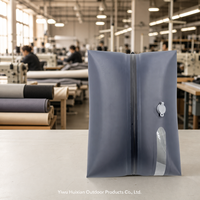 Bolsa de Almacenamiento al Vacío de Nailon TPU Impermeable para Viajes, con Válvula de Aire Unidireccional, Organizador de Ropa, Ahorrador de Espacio para Equipaje