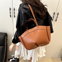 Ensemble de deux pièces à la mode et décontracté grande capacité 2025 été nouveau Style coréen à la mode sac fourre-tout à une épaule sous les bras