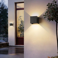 Applique Murale LED IP65 Cube Haut Bas de Haute Qualité/Luminaire Mural Étanche LED Extérieur Intérieur Décor Jardin Porche/Lampes Murales