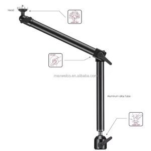 Soporte de aluminio para teléfono de coche Tipo de barra de suspensión para fácil acceso al coche - Product Image 3