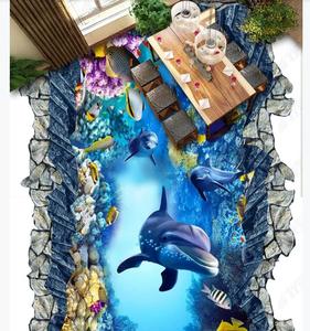 Autocollant dessin animé 3d pour <span class=keywords><strong>Aquarium</strong></span>, grand format, en 3D, étanche - Product Image 2