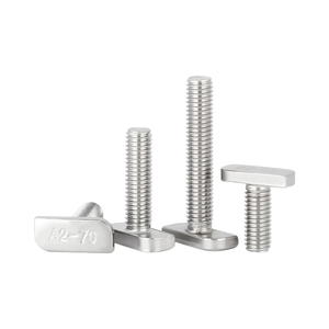 Tornillos en T de Acero Inoxidable 304 M8 con Cabeza Cuadrada para Perfil de Aluminio y Canal de Riel Solar - Product Image 4