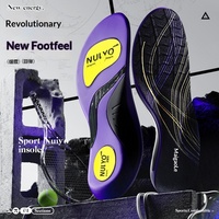 Semelles orthopédiques de sport unisexe avec soutien de la voûte plantaire, absorption des chocs, anti-transpiration, anti-odeur, ultra-douces, coussinets de semelle intérieure pour chaussures