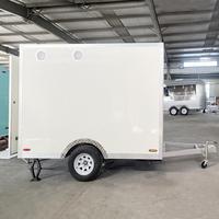 Concession de cuisine mobile Remorque Restaurant Taco Food Cart Snacks Food Truck