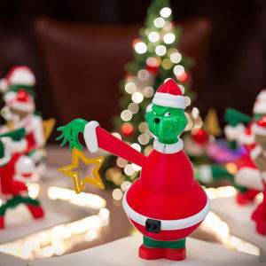 Nuovo <span class=keywords><strong>Grinch</strong></span> Natalizio Articolato per Decorazioni Domestiche, Ornamento Festivo in Materiale PLA per Bambini 4-6 Anni - Product Image 3