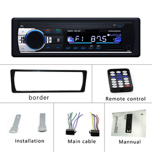 Autoradio 12V JSD-520 Car <strong>Radio</strong> 1 Din Car Stereo Player AUX-IN MP3 FM <strong>Radio</strong> Remote Control Car Audio - Product Image 4